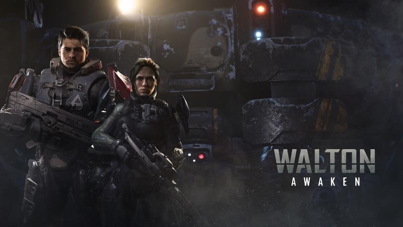 Walton Awaken · Early-version promotional artwork